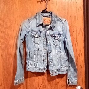 Levi's Trucker Jacket in Light Stone Wash Size Small